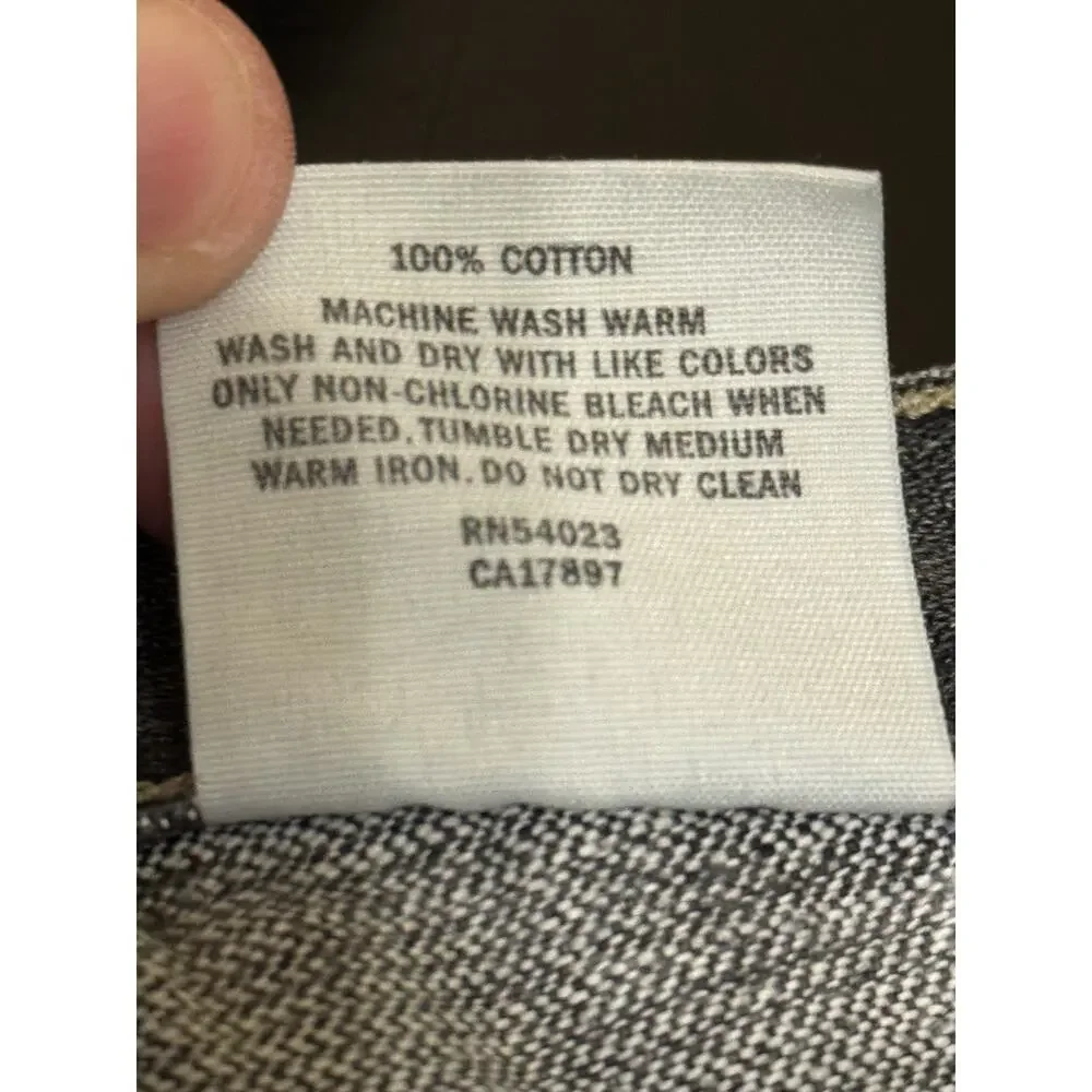 Vintage Banana Republic Relaxed Fit Jeans Mens 34x32 Gray 100% Cotton READ